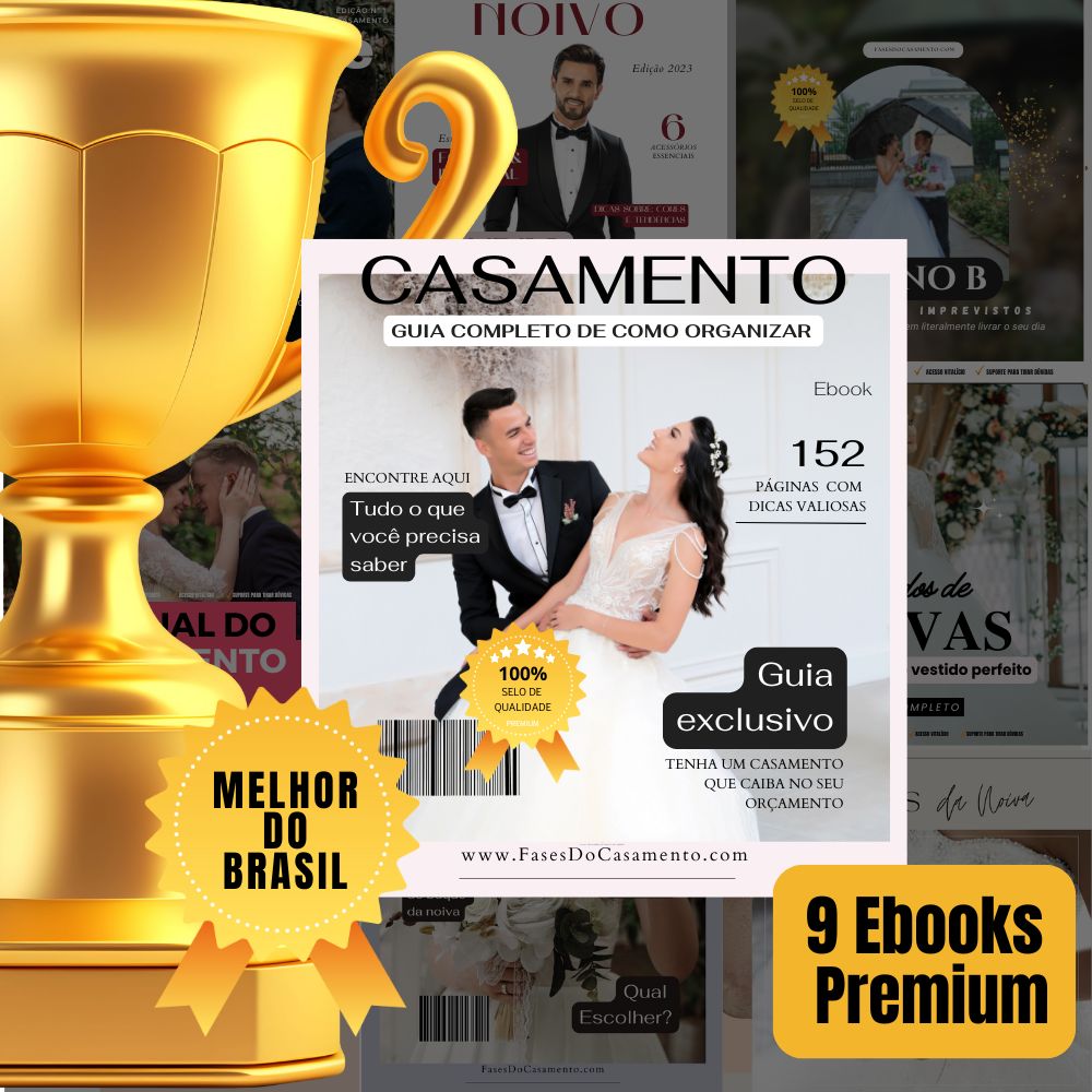Coleção Completa 9 Ebooks Premium